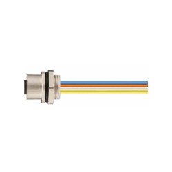 Connecteur femelle M12, 4 pol., codage D IP67, 4A, non-blindé